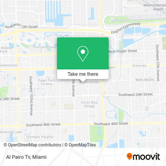 Al Pairo Tv map