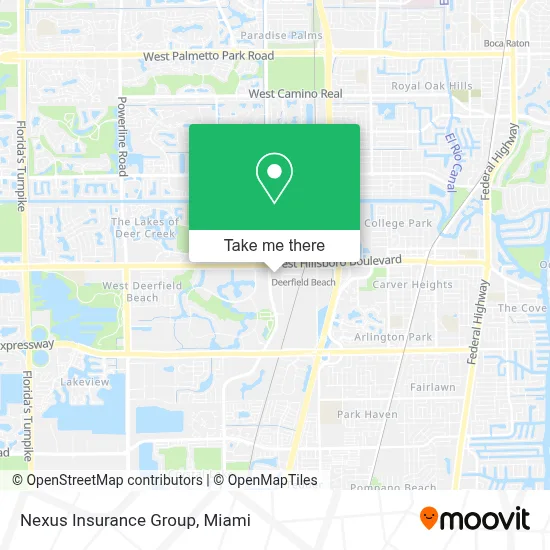 Nexus Insurance Group map