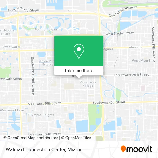 Walmart Connection Center map