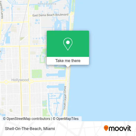 Shell-On-The-Beach map
