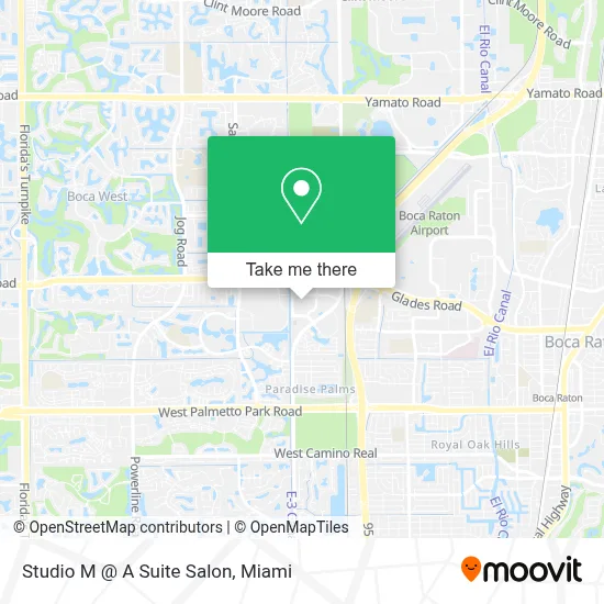 Studio M @ A Suite Salon map