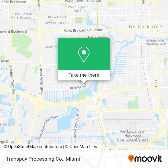 Transpay Processing Co. map