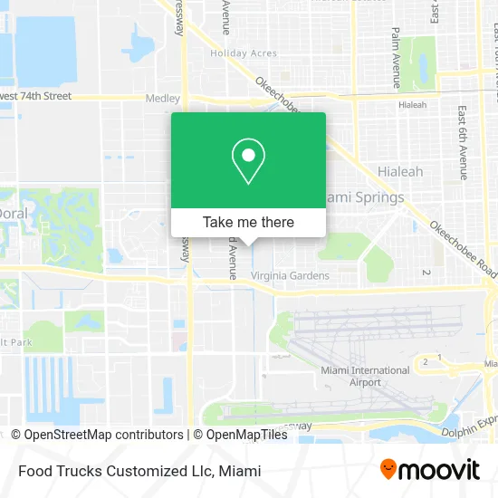 Food Trucks Customized Llc map