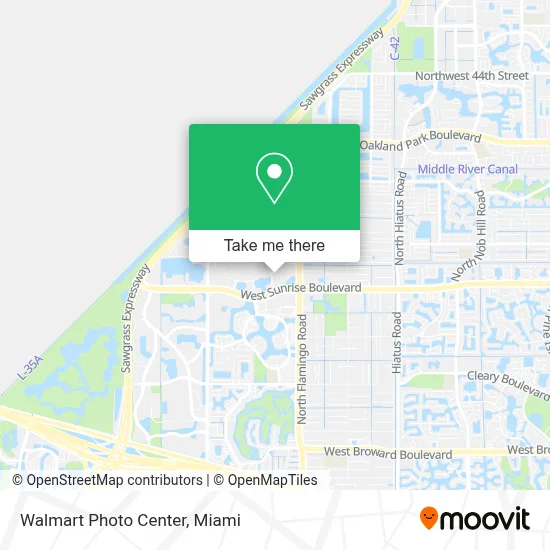 Walmart Photo Center map