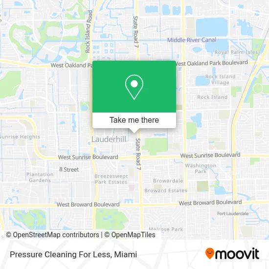 Pressure Cleaning For Less map
