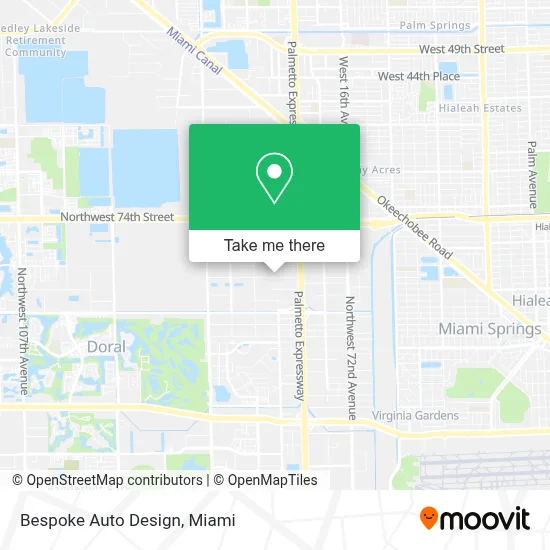 Bespoke Auto Design map