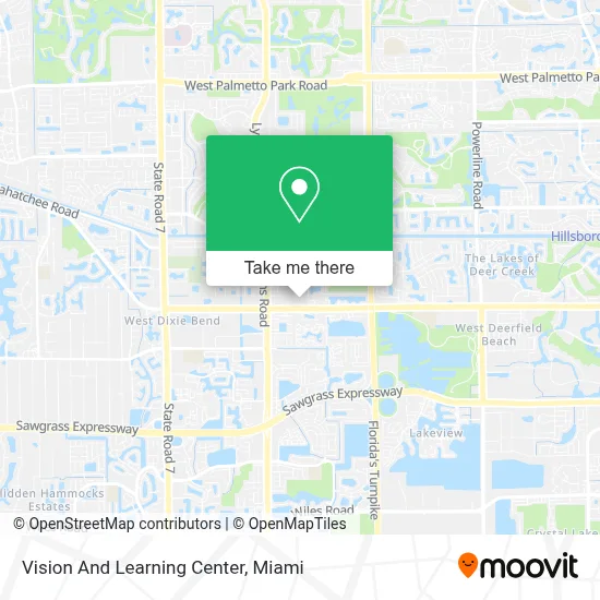 Vision And Learning Center map