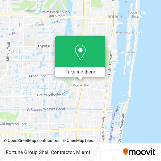 Fortune Group Shell Contractor map