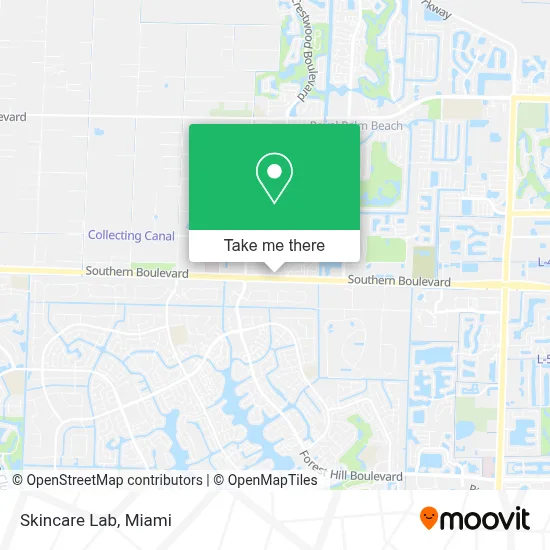 Skincare Lab map