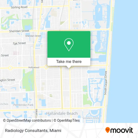 Radiology Consultants map