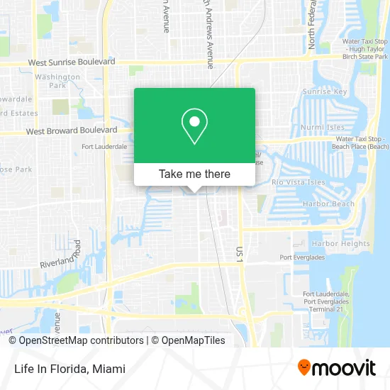 Life In Florida map