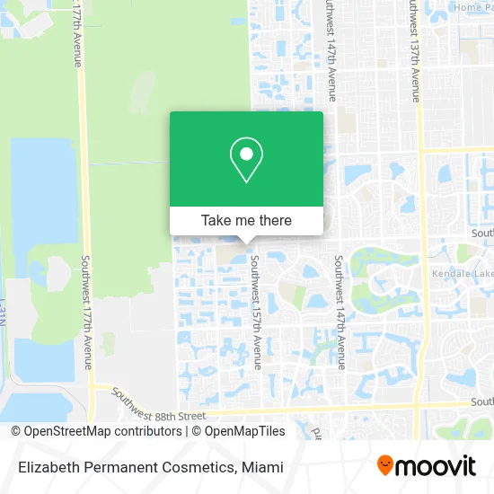 Elizabeth Permanent Cosmetics map