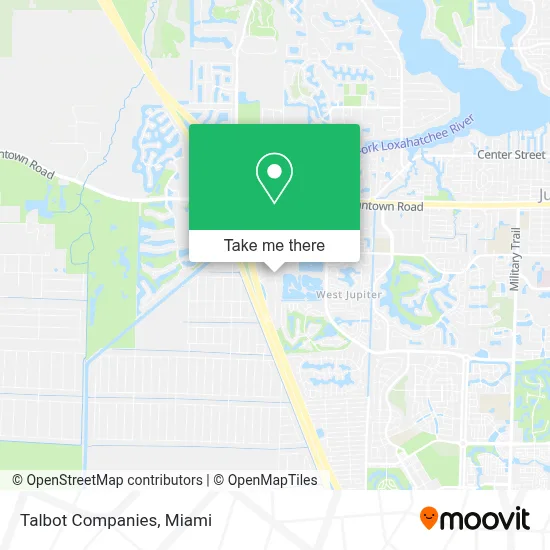 Talbot Companies map