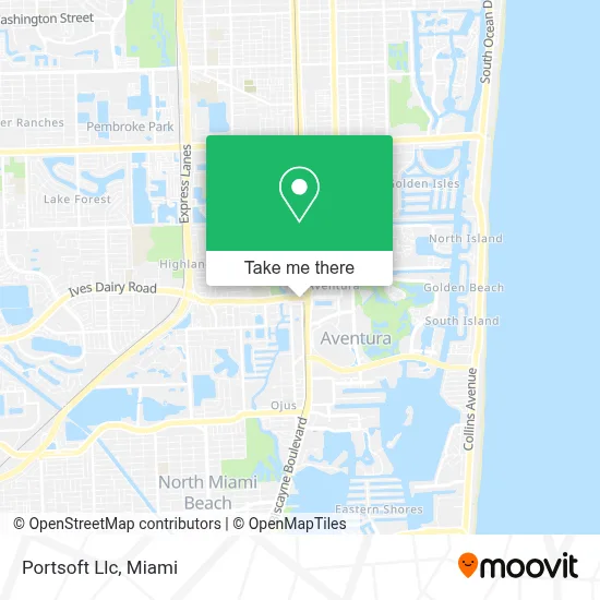 Portsoft Llc map