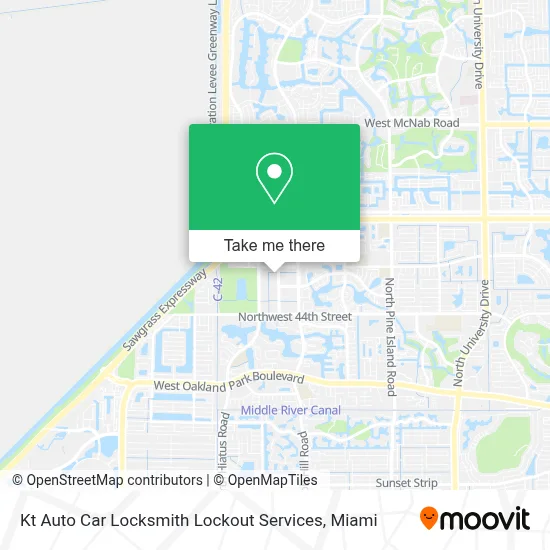 Kt Auto Car Locksmith Lockout Services map