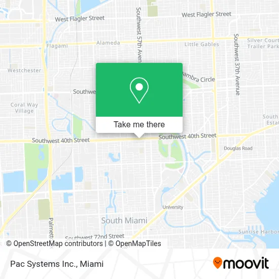 Pac Systems Inc. map