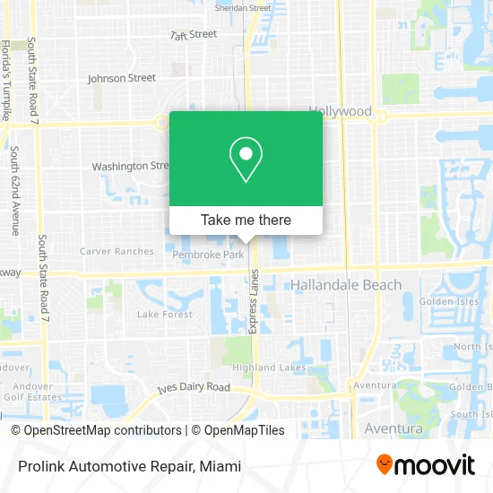 Prolink Automotive Repair map