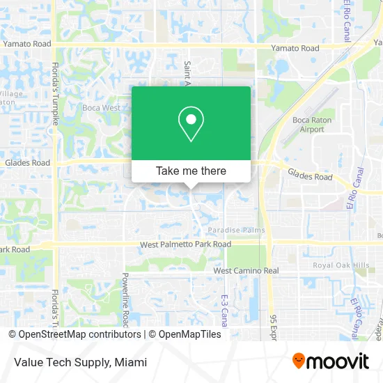 Value Tech Supply map