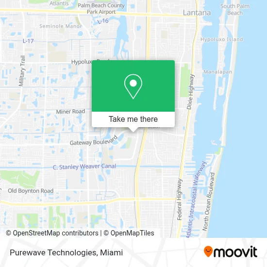 Purewave Technologies map