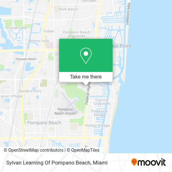 Sylvan Learning Of Pompano Beach map