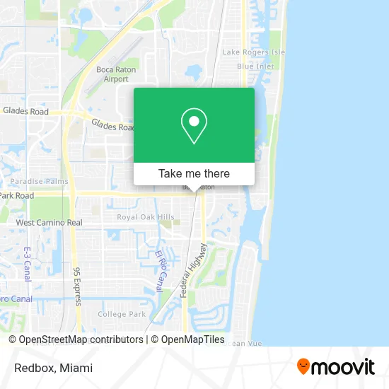 Redbox map