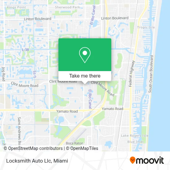Locksmith Auto Llc map