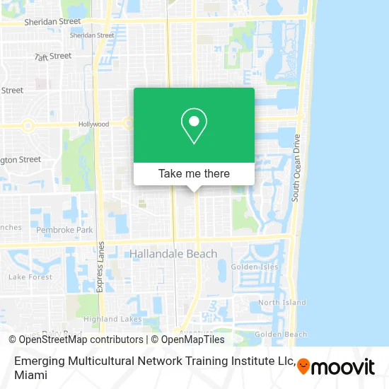 Emerging Multicultural Network Training Institute Llc map