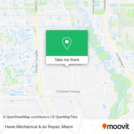 Hawk Mechanical & Ac Repair map