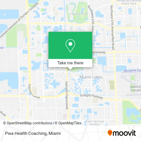 Pwa Health Coaching map