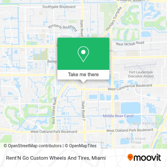 Rent'N Go Custom Wheels And Tires map