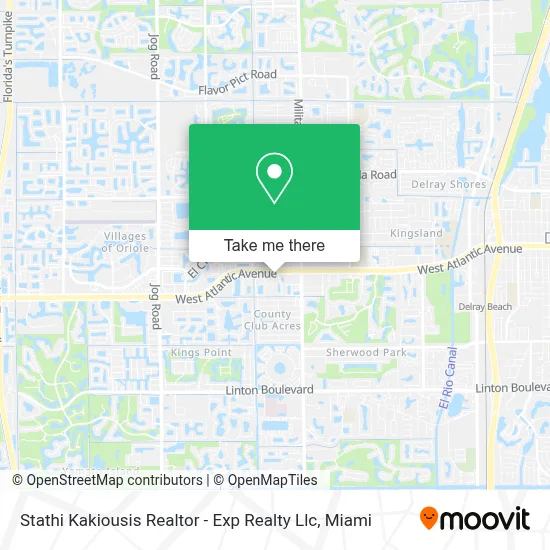 Stathi Kakiousis Realtor - Exp Realty Llc map
