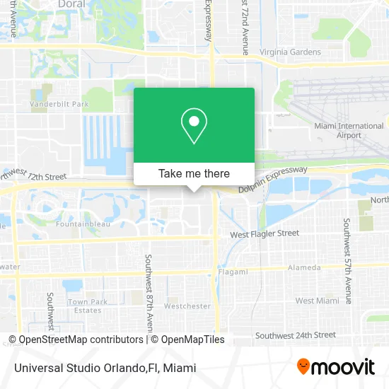 Universal Studio Orlando,Fl map