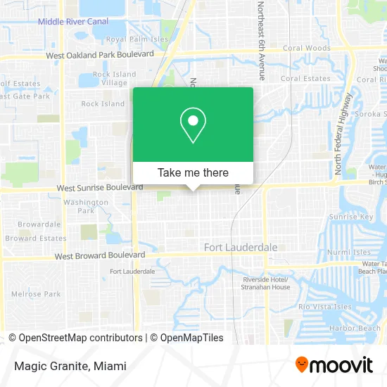 Magic Granite map