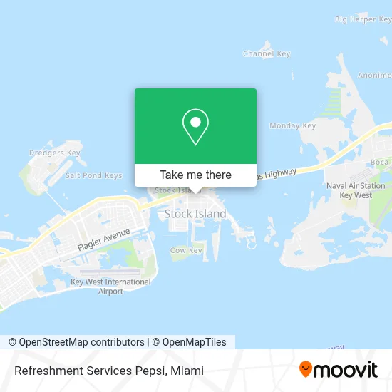 Refreshment Services Pepsi map