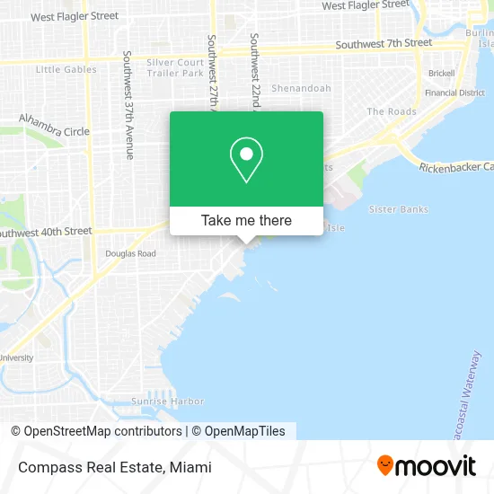 Compass Real Estate map