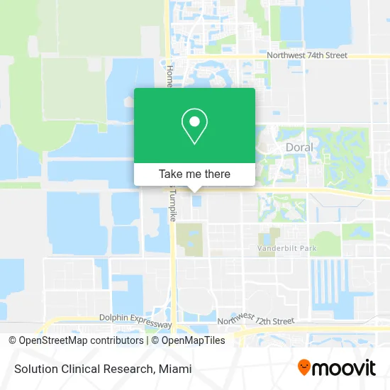 Solution Clinical Research map