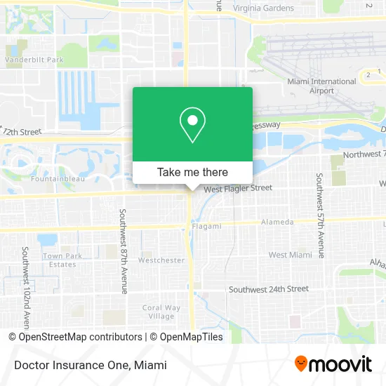 Doctor Insurance One map