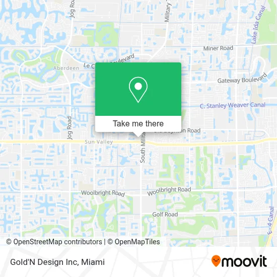 Gold'N Design Inc map