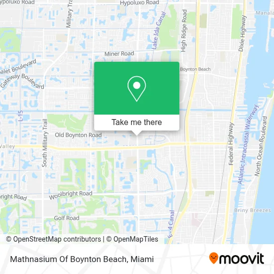 Mathnasium Of Boynton Beach map
