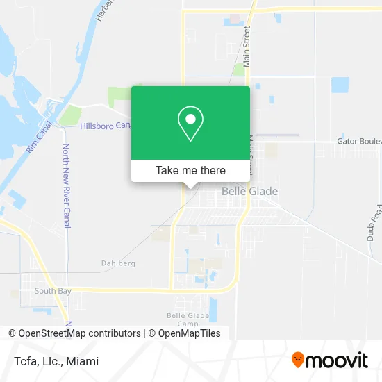 Tcfa, Llc. map