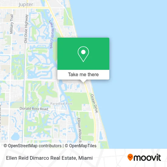 Ellen Reid Dimarco Real Estate map