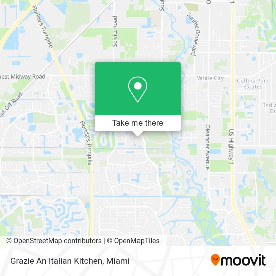 Grazie An Italian Kitchen map
