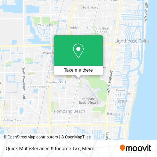 Quick Multi-Services & Income Tax map