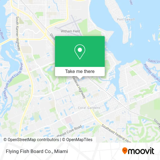 Flying Fish Board Co. map