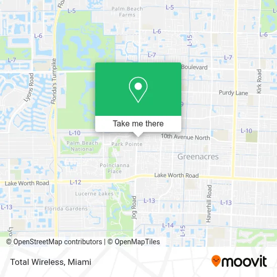 Total Wireless map