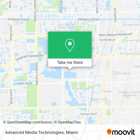 Advanced Media Technologies map