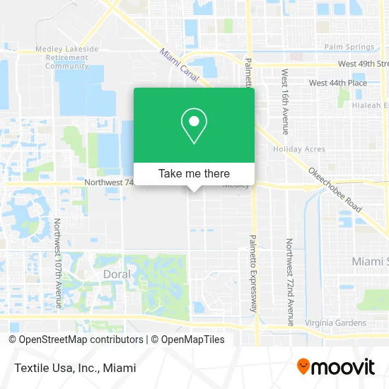Textile Usa, Inc. map