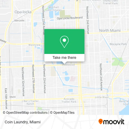 Coin Laundry map