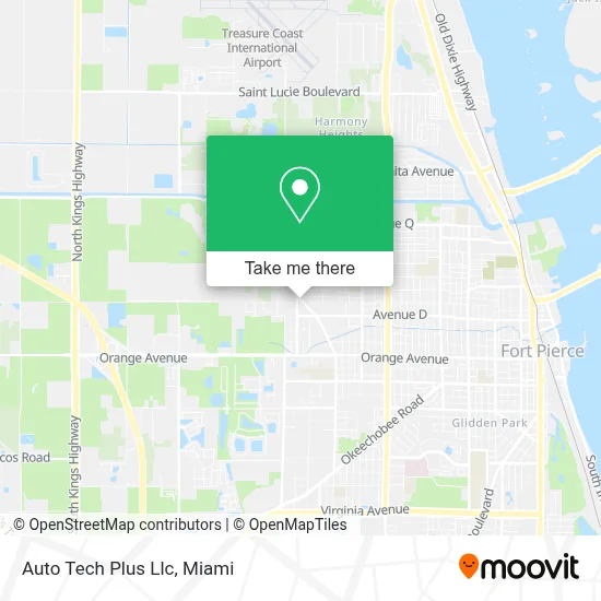 Auto Tech Plus Llc map
