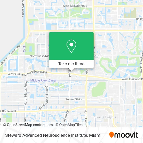 Steward Advanced Neuroscience Institute map